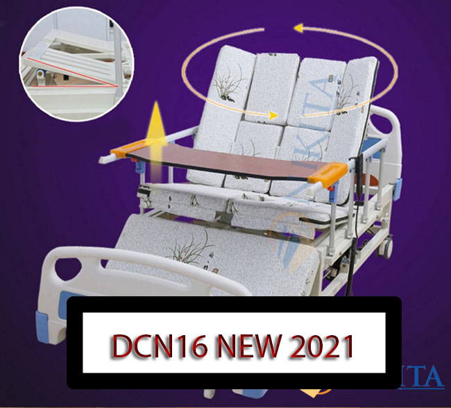 Giường bệnh tự động NKT-DCN16 New 2021